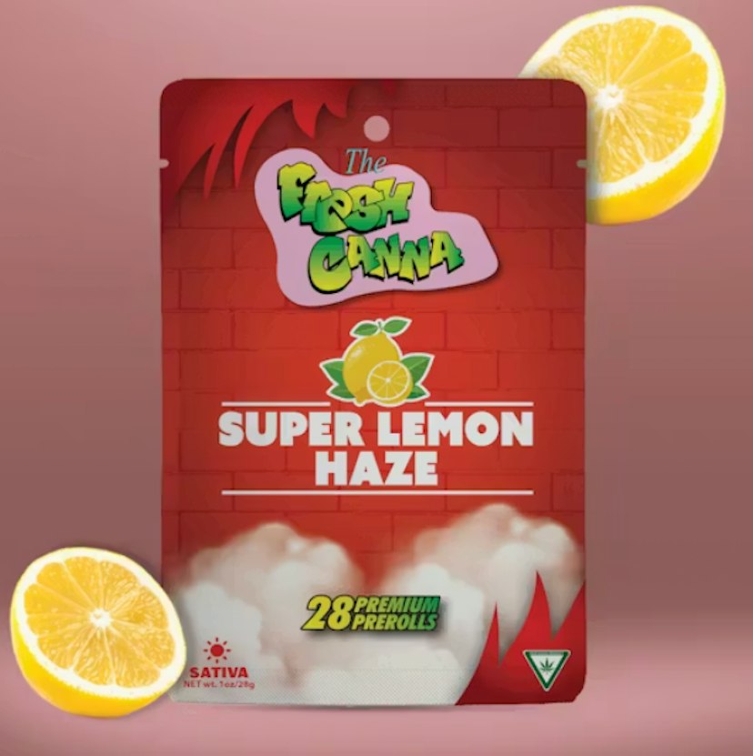 Fresh Canna | 28-Pack Pre-Rolls | Super Lemon Haze
