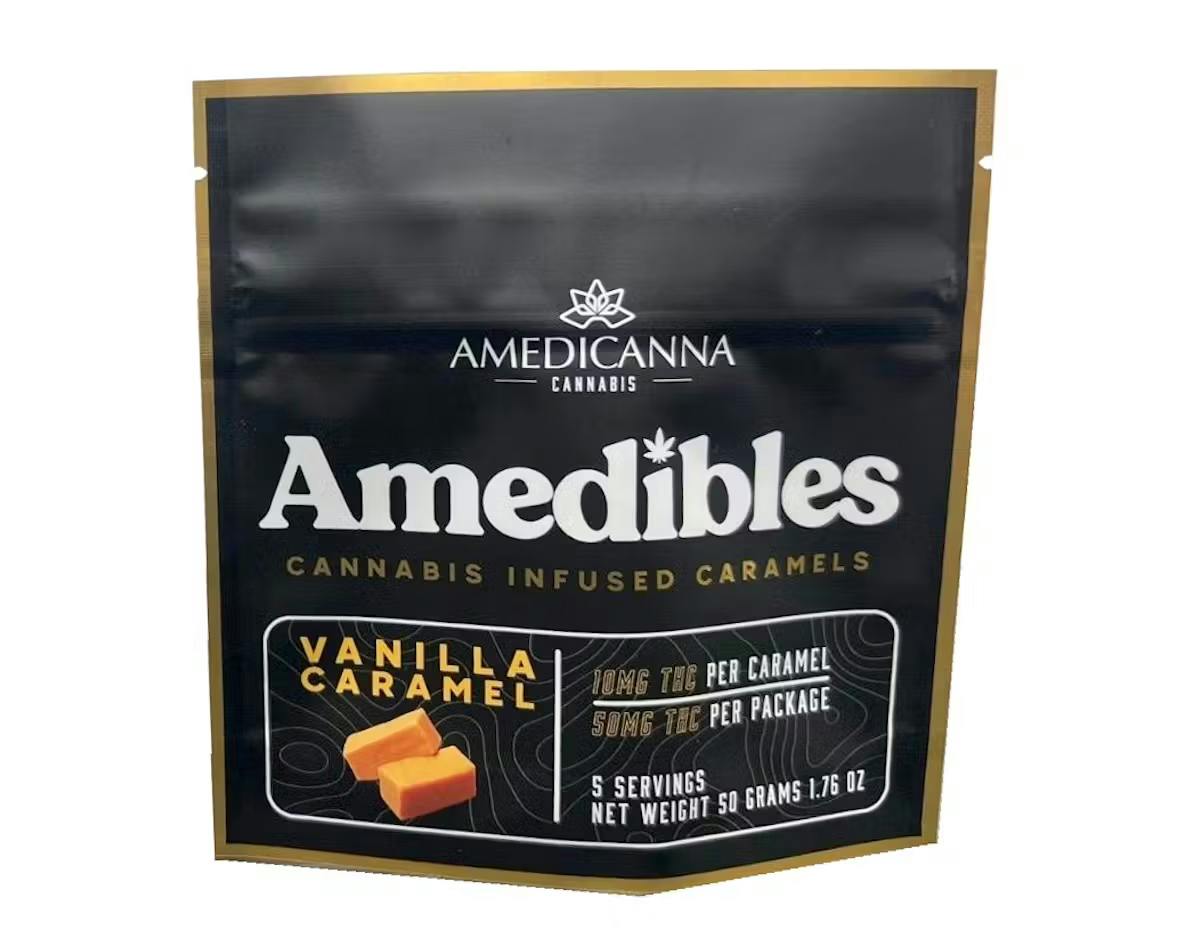 Amedicanna Vanilla Caramel Chew