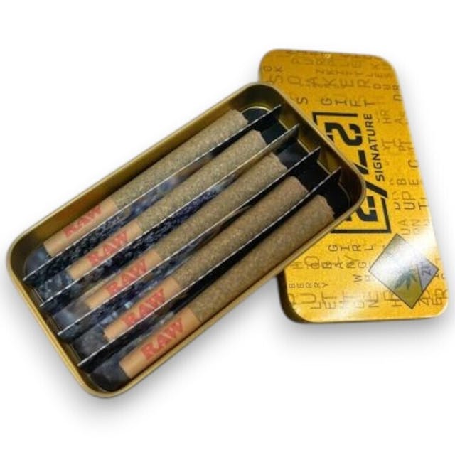 Rolled up and ready to smoke, Pre-Rolls are a convenient and effective way to consume cannabis. Pre-Rolls come in many different forms and can be rolled with flower, shake, "b-buds", infused with concentrates, and more.