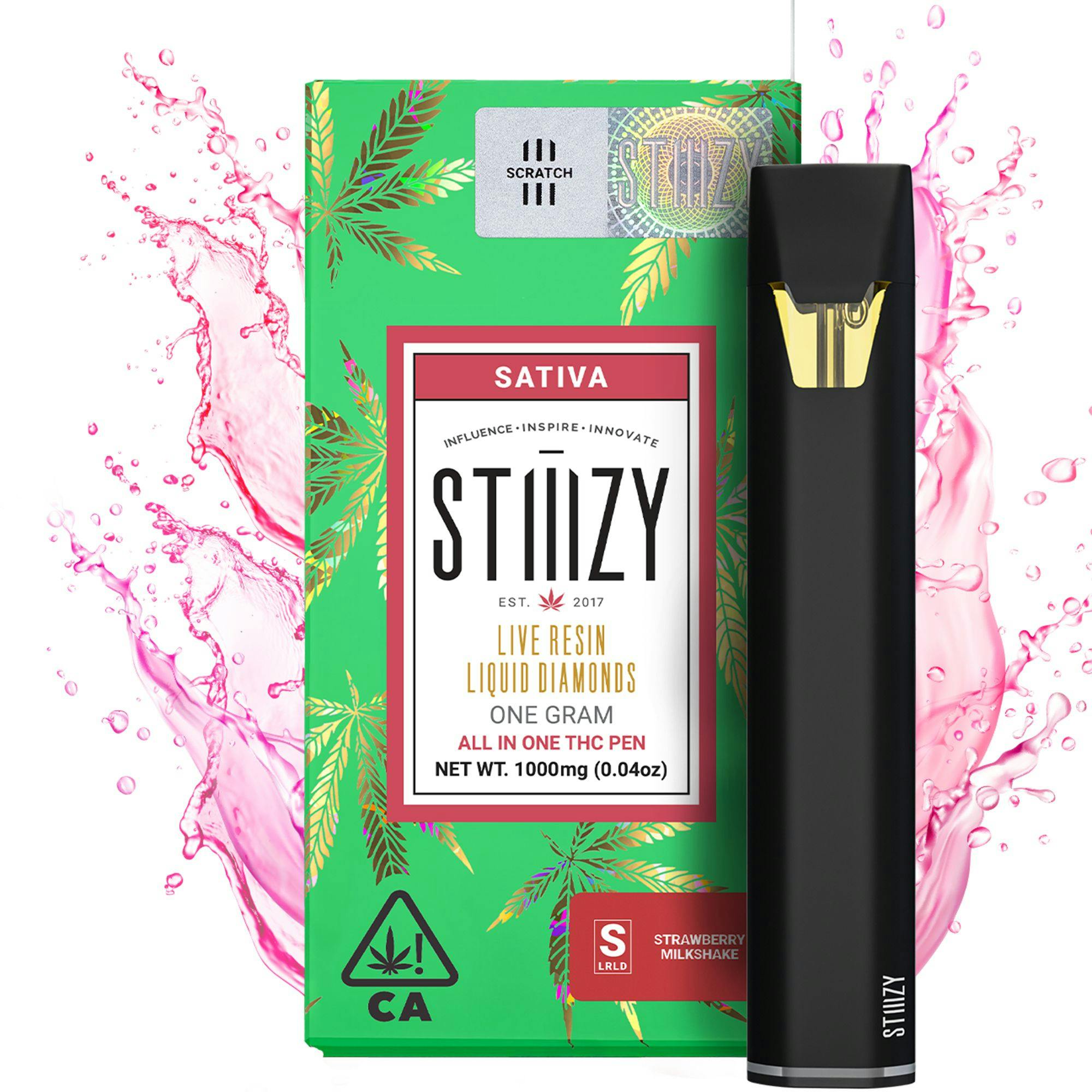 STIIIZY Watermelon Z All-in-One THC Pen | 1g - Puff Cannabis Cannabis Store  in MI