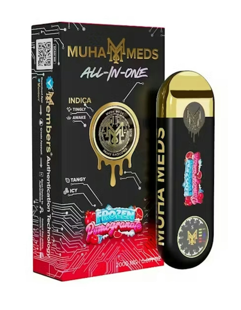 Muha Meds Disposable Vape | Frozen Pomegranate