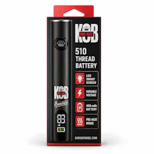 KOB - 510 Battery - Black (Led Smart Screen) - ACCESSORIES by King of Budz at King of Budz