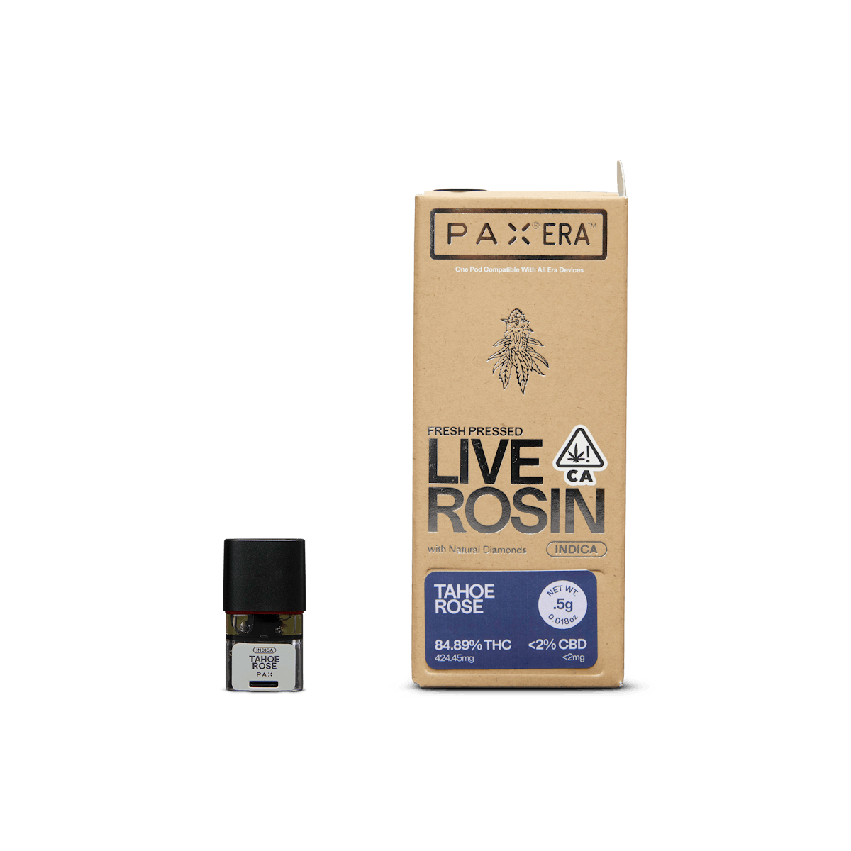 Image of Tahoe Rose | .5g Live Rosin PAX Pod