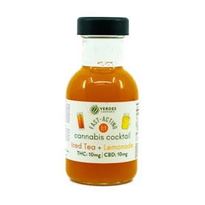Verdes | 100mg Beverages | 1:1 THC CBG Cherry Limeade