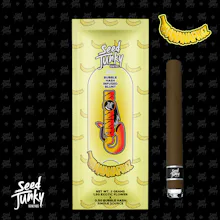 Seed Junky - 2g Bubble Hash Infused Blunt - Banana Fruz