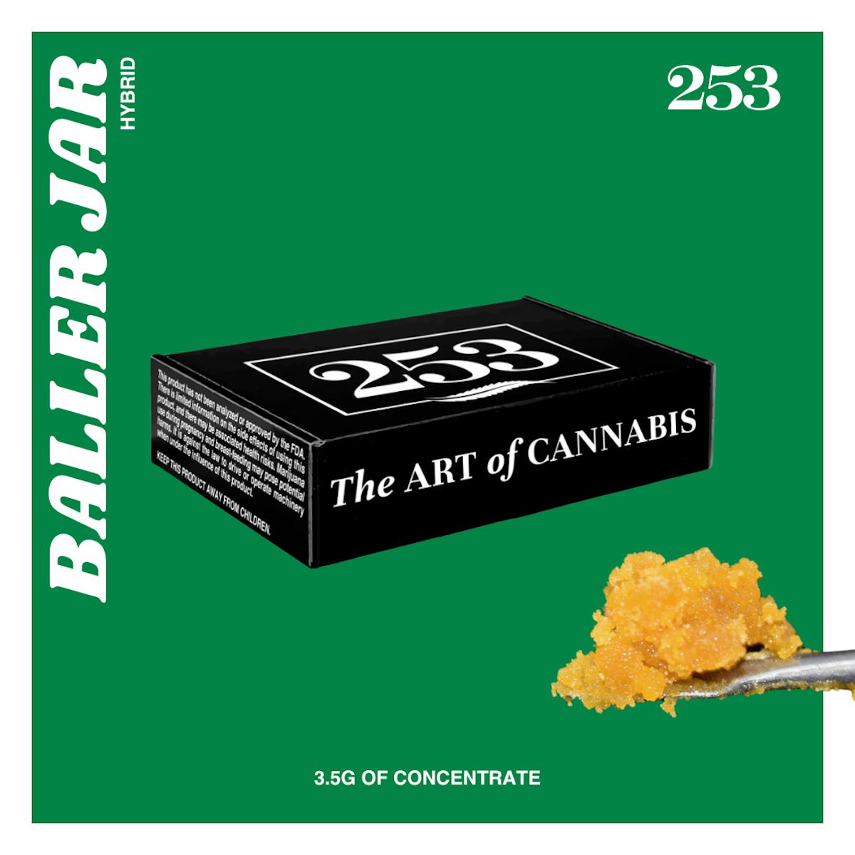 Photo of 253 | Sour Glitter Bomb | Batter | Baller Jar