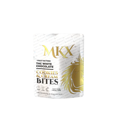 MKX Chocolate Bites - 200mg - White Chocolate Cookies and Cream