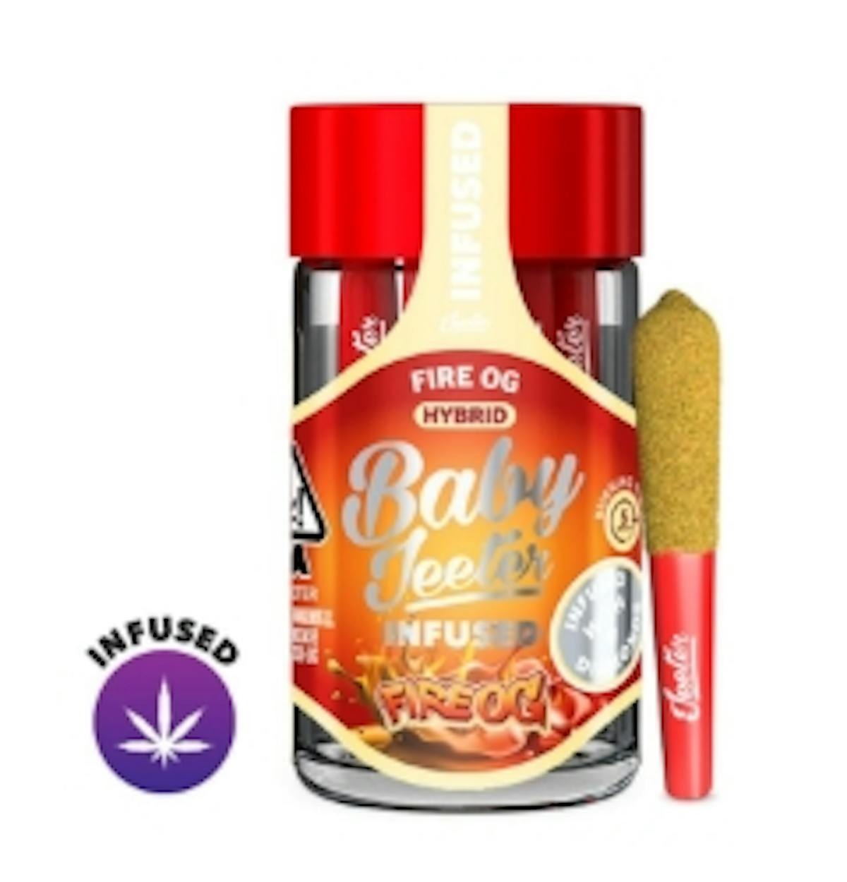 Photo of Fire OG .5g Infused Pre-Roll 5 Pack Jeeter