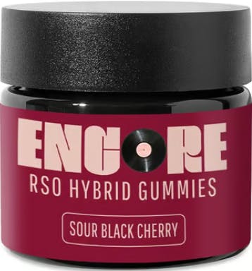 Encore Black Cherry RSO Gummies