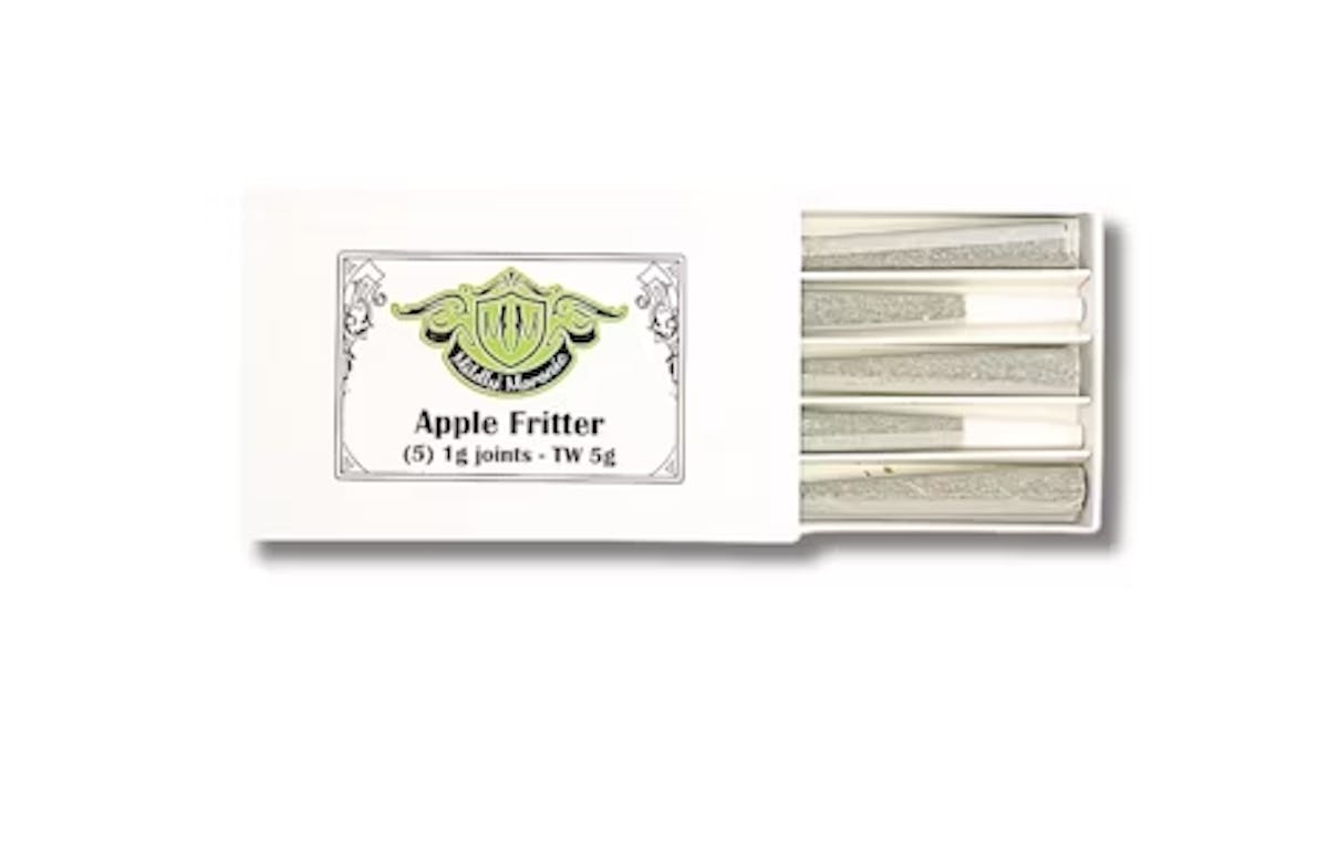 Image of Apple Fritter | 1g Hash Infused Preroll 5pk