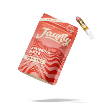 Jaunty - 1g Cart - Amnesia Haze - product image at King of Budz
