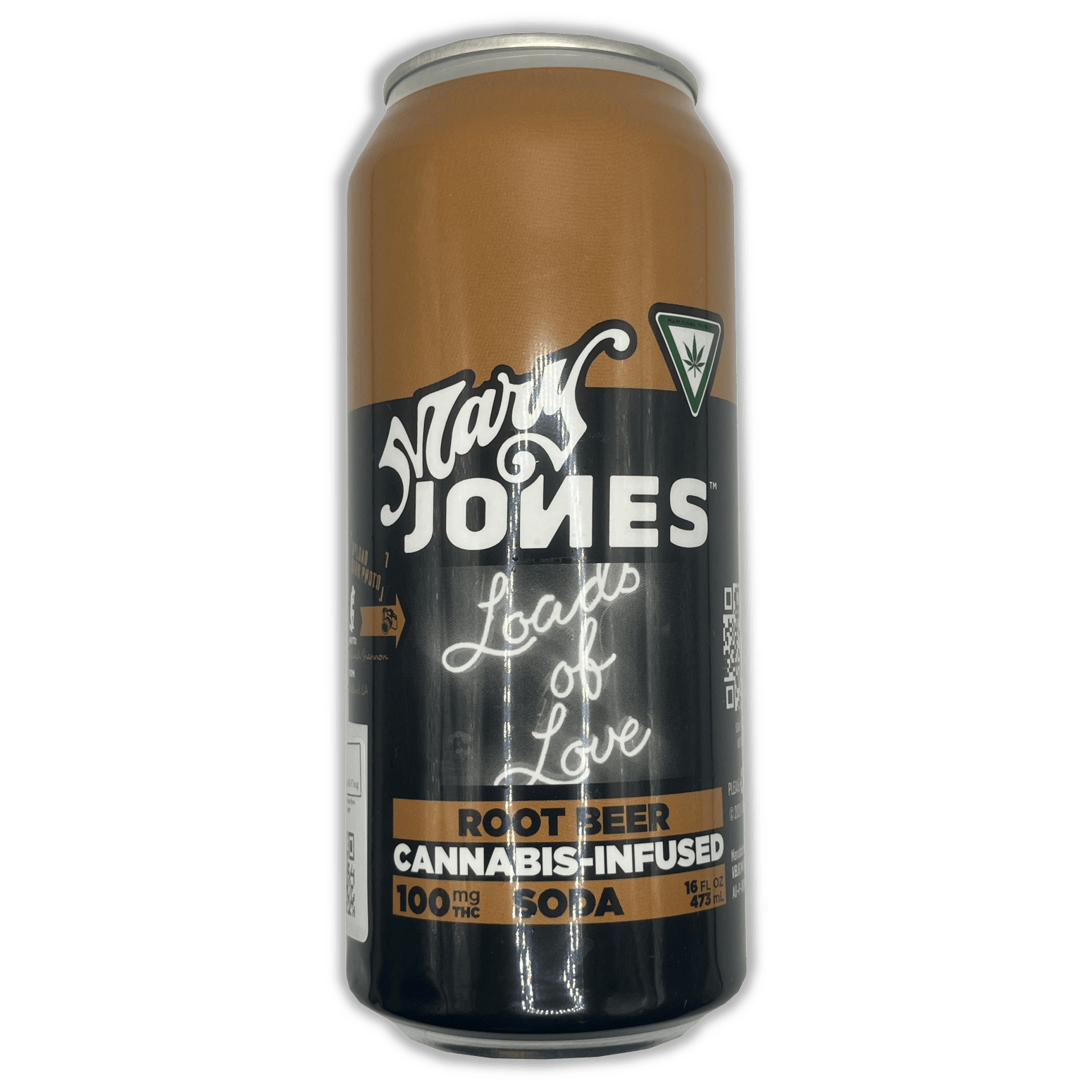 Mary Jones | Infused Soda (Single Can) - 100mg - Root Beer