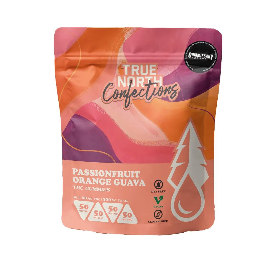 True North - 200mg Gummies - Passionfruit Orange Guava