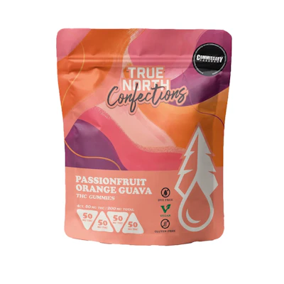 True North - 200mg Gummies - Passionfruit Orange Guava - EDIBLES by True North Collective at King of Budz