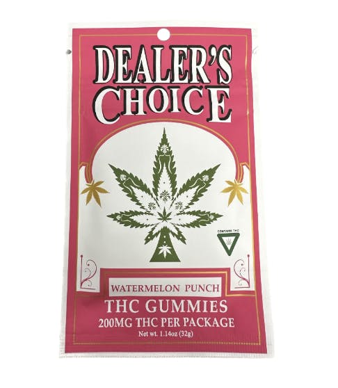 Product: Dealer's Choice | Gummies - 200mg - Watermelon Punch