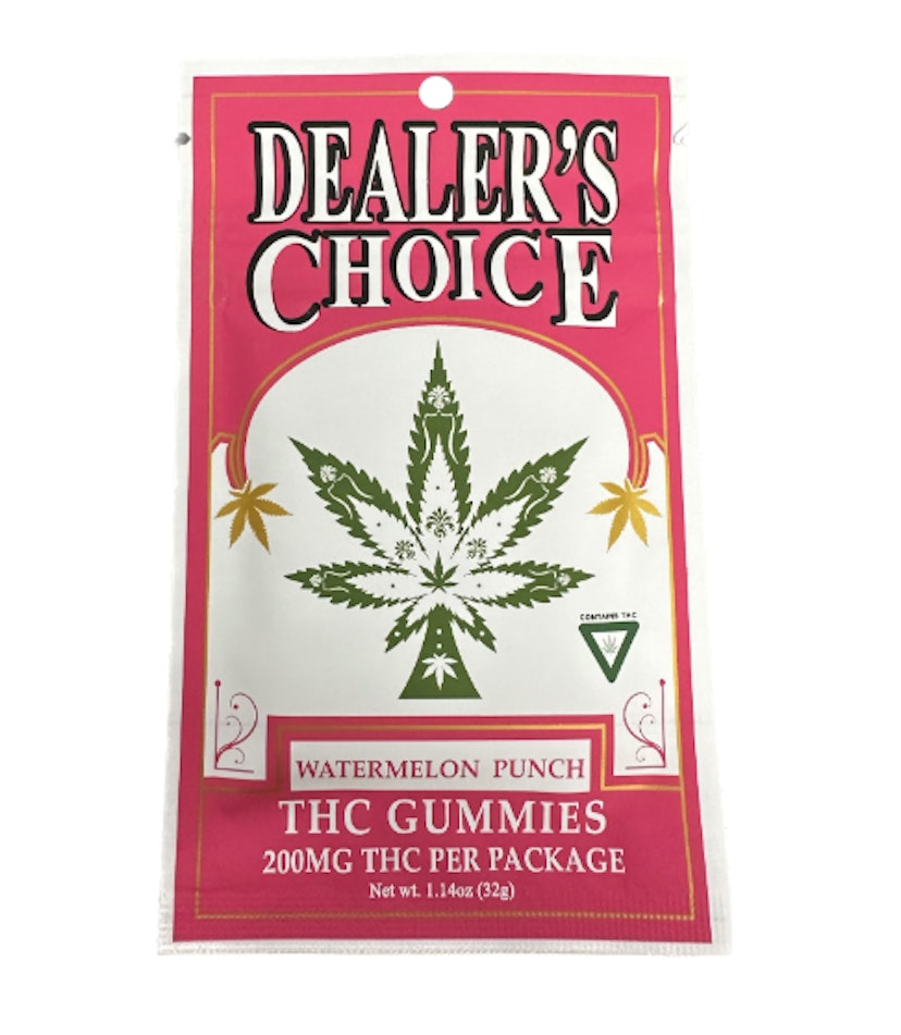 Dealer's Choice | Gummies - 200mg - Watermelon Punch