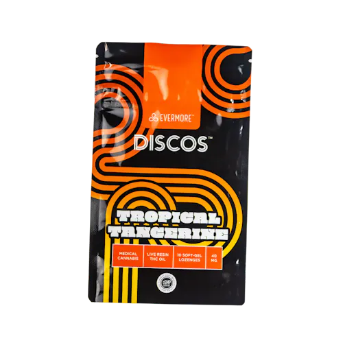 Evermore 40mg Tropical Tangerine Live Resin Discos 0.4g/400mg-active
