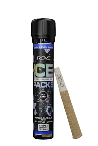 King Louis XIII – Infused Ice Packs (Rosin Hash and Diamonds) 1g-1