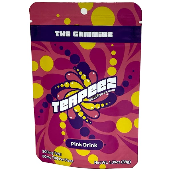Product: Terpeez | Pink Drink Gummies | 200mg