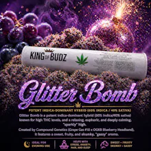 KOB -  1g Preroll - Glitter Bomb