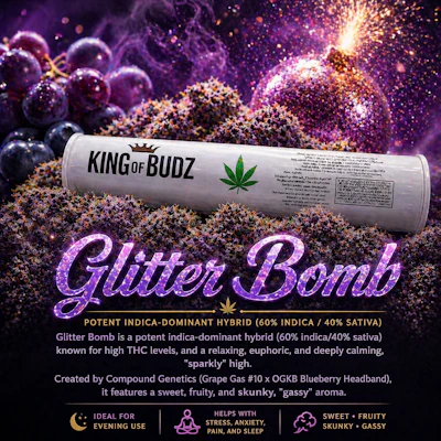 KOB -  1g Preroll - Glitter Bomb