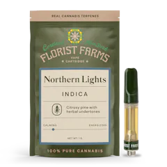 Florist Farms | Northern Lights - 1g Vape Cart