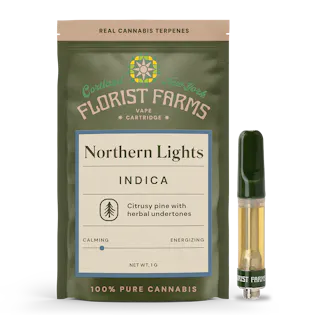 Florist Farms | Northern Lights - 1g Vape Cart