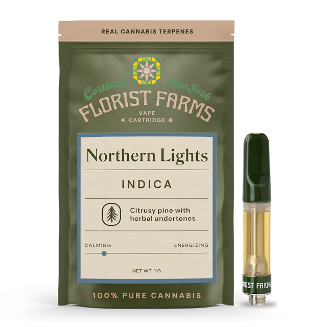 Florist Farms Florist Farms | Northern Lights - 1g Vape Cart