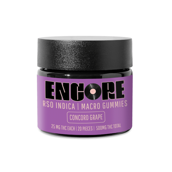 Concord Grape | 100mg | RSO Gummies | Encore