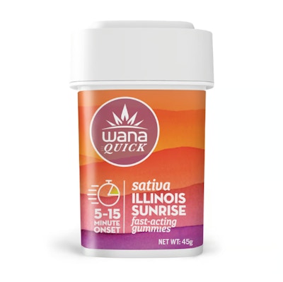 Product GR Wana Quick Gummies - Illinois Sunrise 100mg (10pk)