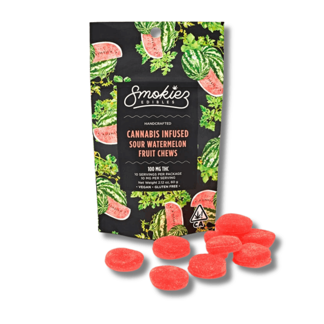 Smokiez Smokiez | Sour Watermelon Gummies | 200mg - Butter Cannabis ...