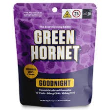 Green Hornet | 100mg Gummy Pack | Goodnight Grape