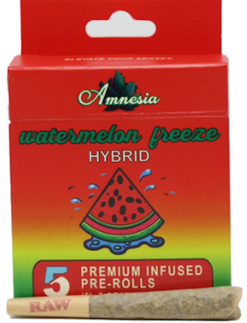 Amnesia - Pineapple Express 5pk Bubble Hash Infused PR