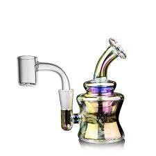 MJ Arsenal | Jig Mini Dab Rig | Irredescent