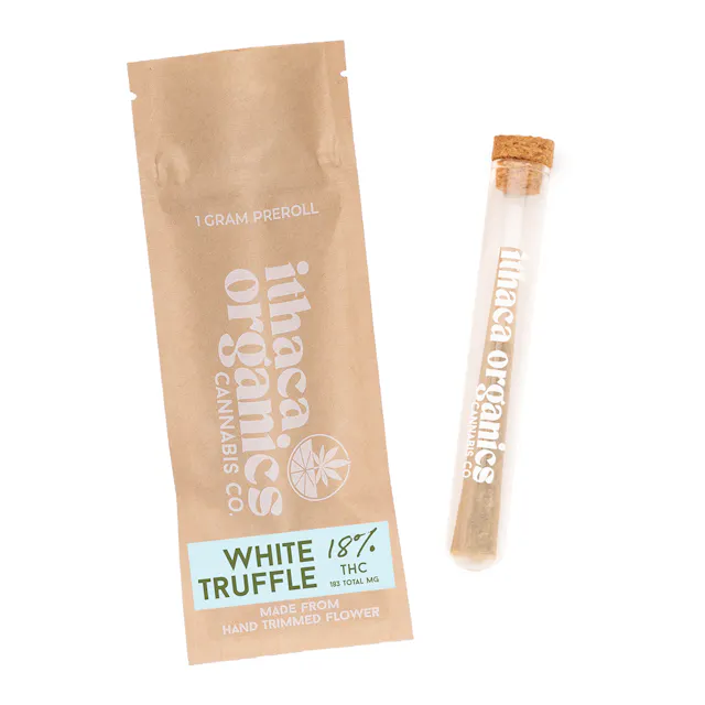 Ithaca Organics Cannabis Co. White Truffle 1g Pre-Roll