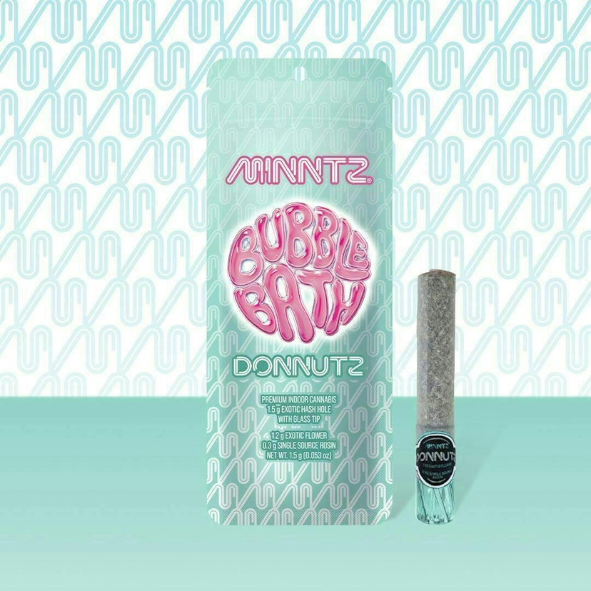 Minntz 1.5g Infused Donnutz Bubble Bath