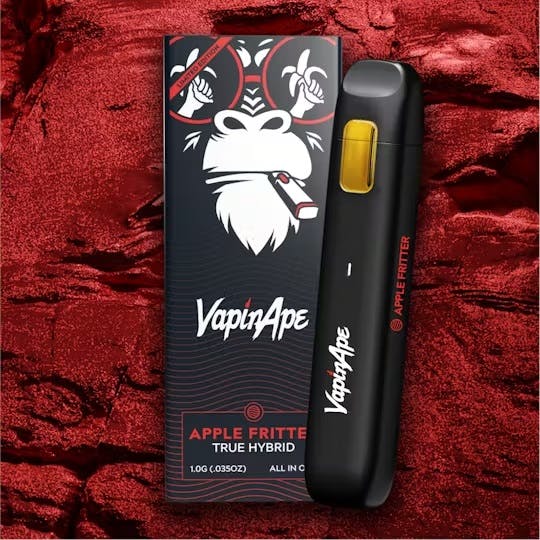Product: VapinApe | Apple Fritter Full-Spectrum Disposable All-in-One Cartridge | 1g