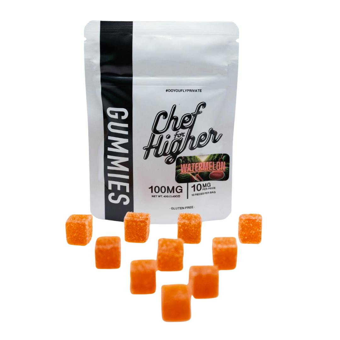 Chef For Higher GUMMIES - 100 MG - WATERMELON-1