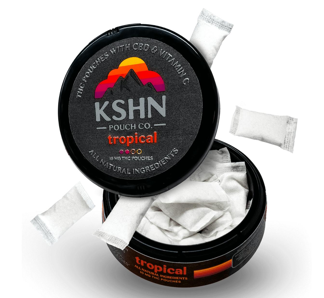 Buy KSHN Cinnamon 200mg THC Pouches 20 Pack By KSHN Online