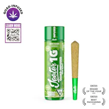 Jeeter - 1g Quad Infused Preroll - Kiwi Kush