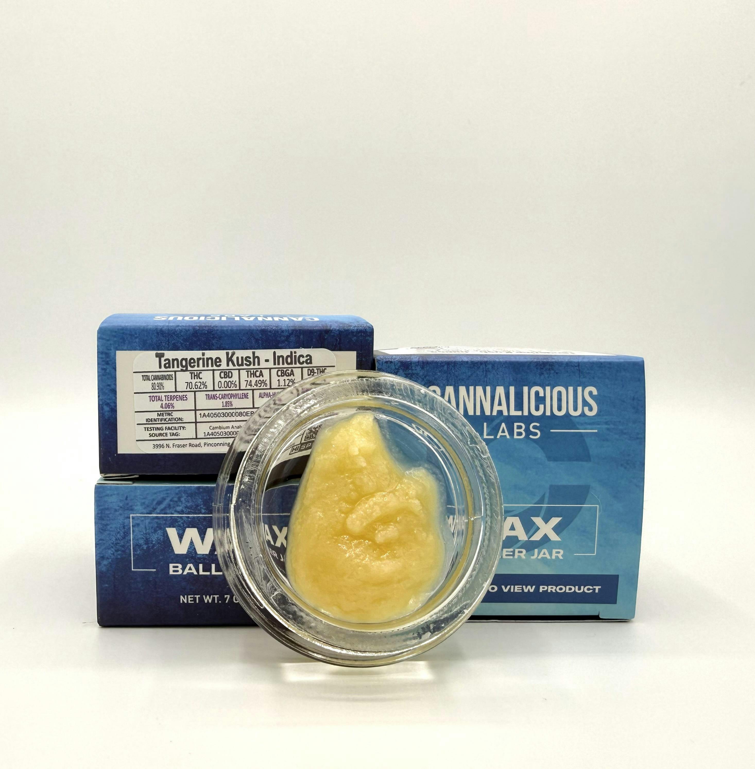 Cannalicious - 7g Baller Jar - Tangerine Kush