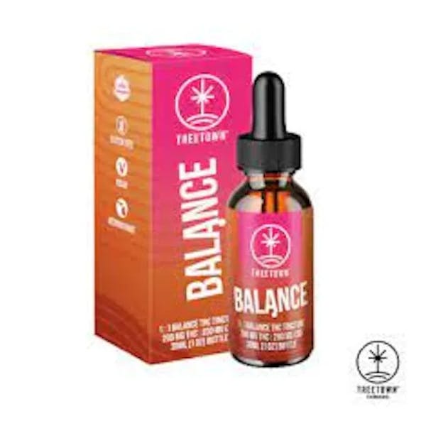 Treetown | 1:1 THC:CBD Balance Tincture | 200mg:200mg