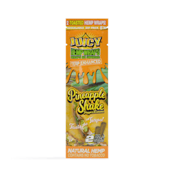 Pineapple Shake Terp Enhanced Hemp Wraps (2 Pack)