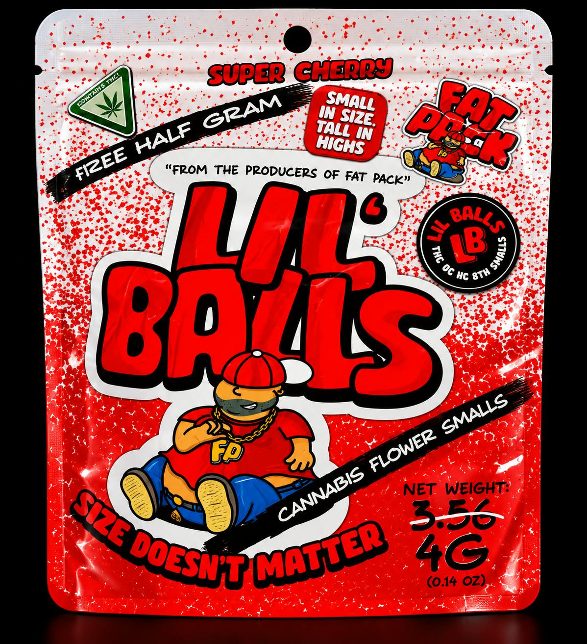 Fat Pack - 4g Prepack - Super Cherry (Smalls)