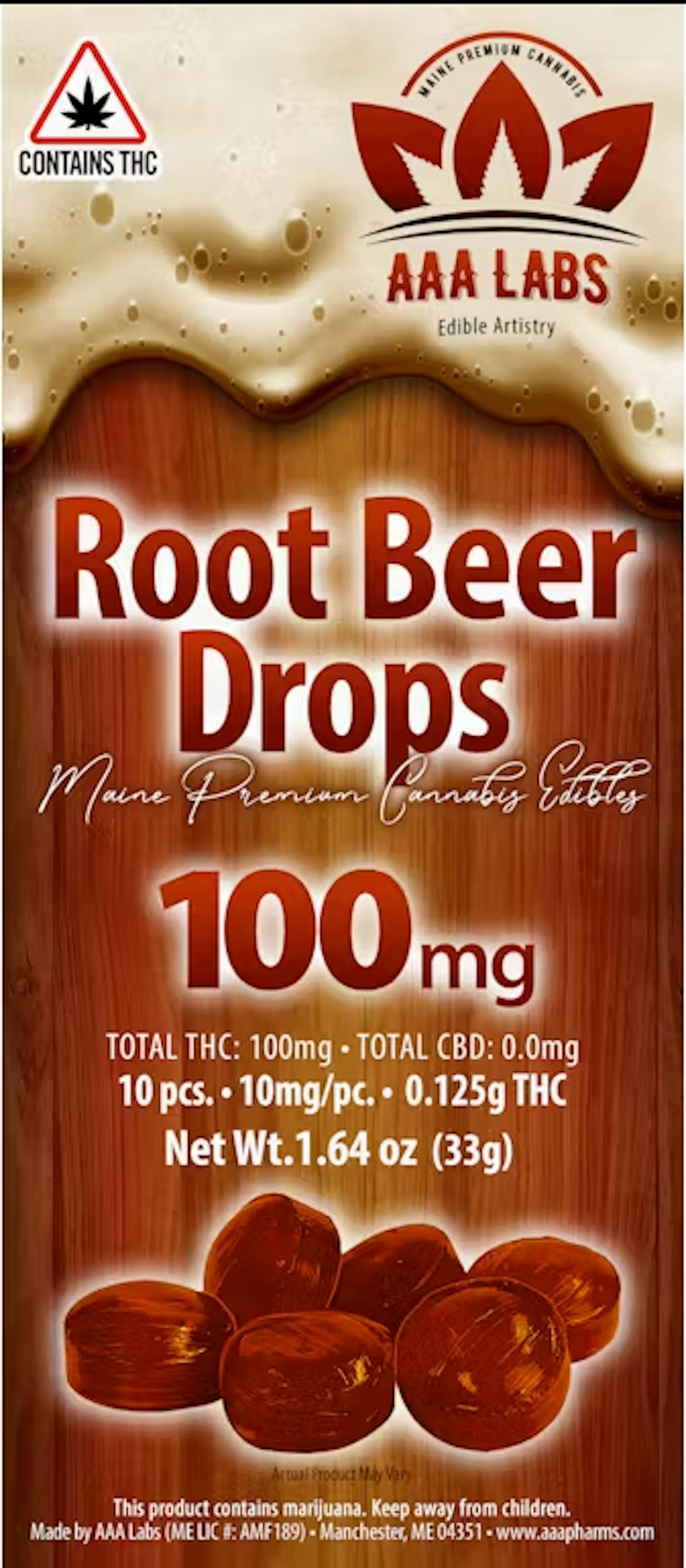 Image of Root Beer Hard Candy