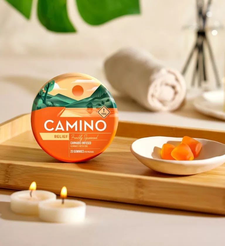 Buy Camino Freshly Squeezed | 2:1 CBG:THC Gummies | 100mg for Sale