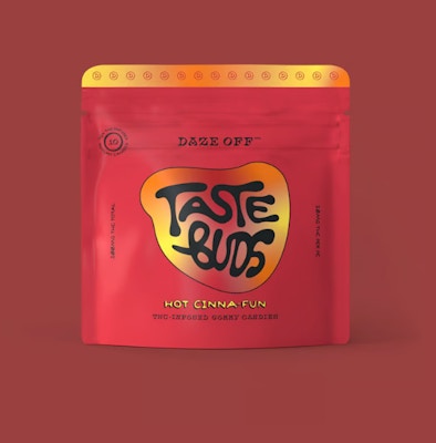Product AZ Daze Off Taste Buds Gummies - Hot Cinna-Fun 100mg (10pk)