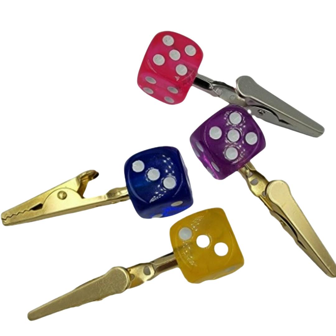 ROLLING DICE ROACH CLIP