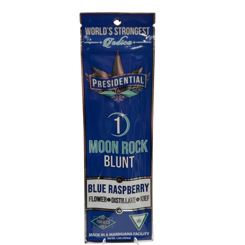 Presidential - Blue Raspberry Moonrock Infused Blunt