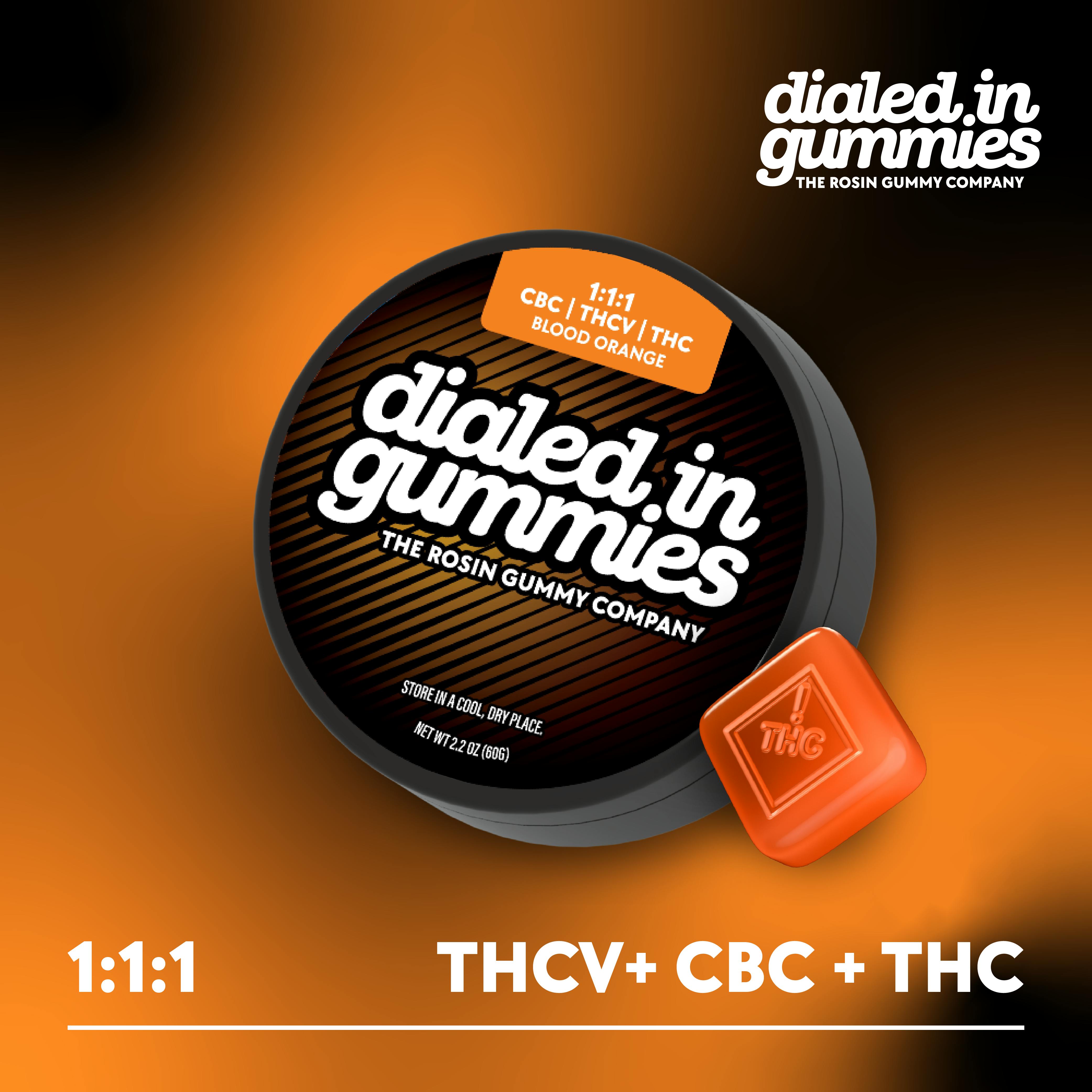 Dialed In Gummies 5mg 20pk - Blood Orange